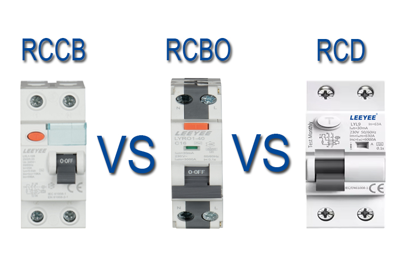 RCCB VS RCBO VS RCD