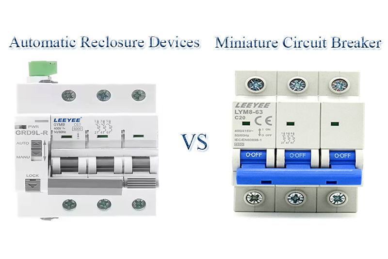 Différences entre les dispositifs de réenclenchement automatique et les disjoncteurs miniatures